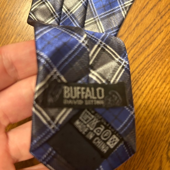 Buffalo Plaid Necktie - Picture 2 of 2